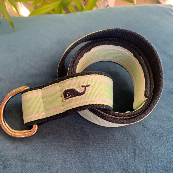 Men’s Vineyard Vines Ribbon D-ring Belt Preppy Nautical Country Club Small - Picture 5 of 5